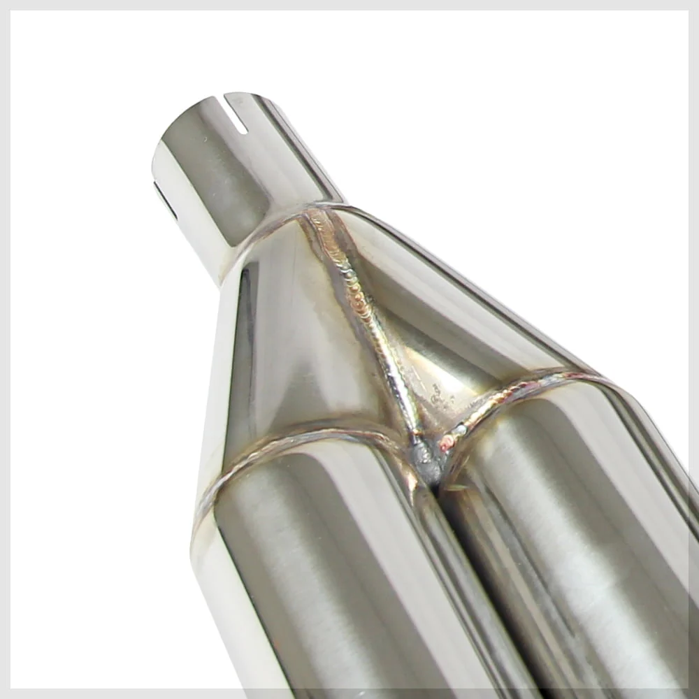 DNA Exhaust for Kia Rio (2006-2011) Catback with Double Wall Rolled Tips CBE-KR06 - Image 6