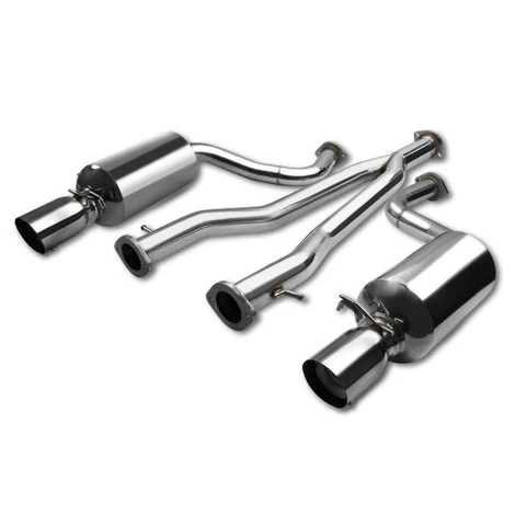 DNA Exhaust for Lexus GS300 3.0L (1998-2005) GS400 4.0L V8 (1998-2000) GS430 4.3L V8 (2001-2005) Catback with Mid Downpipe and 4.50" Single Wall Round Tips