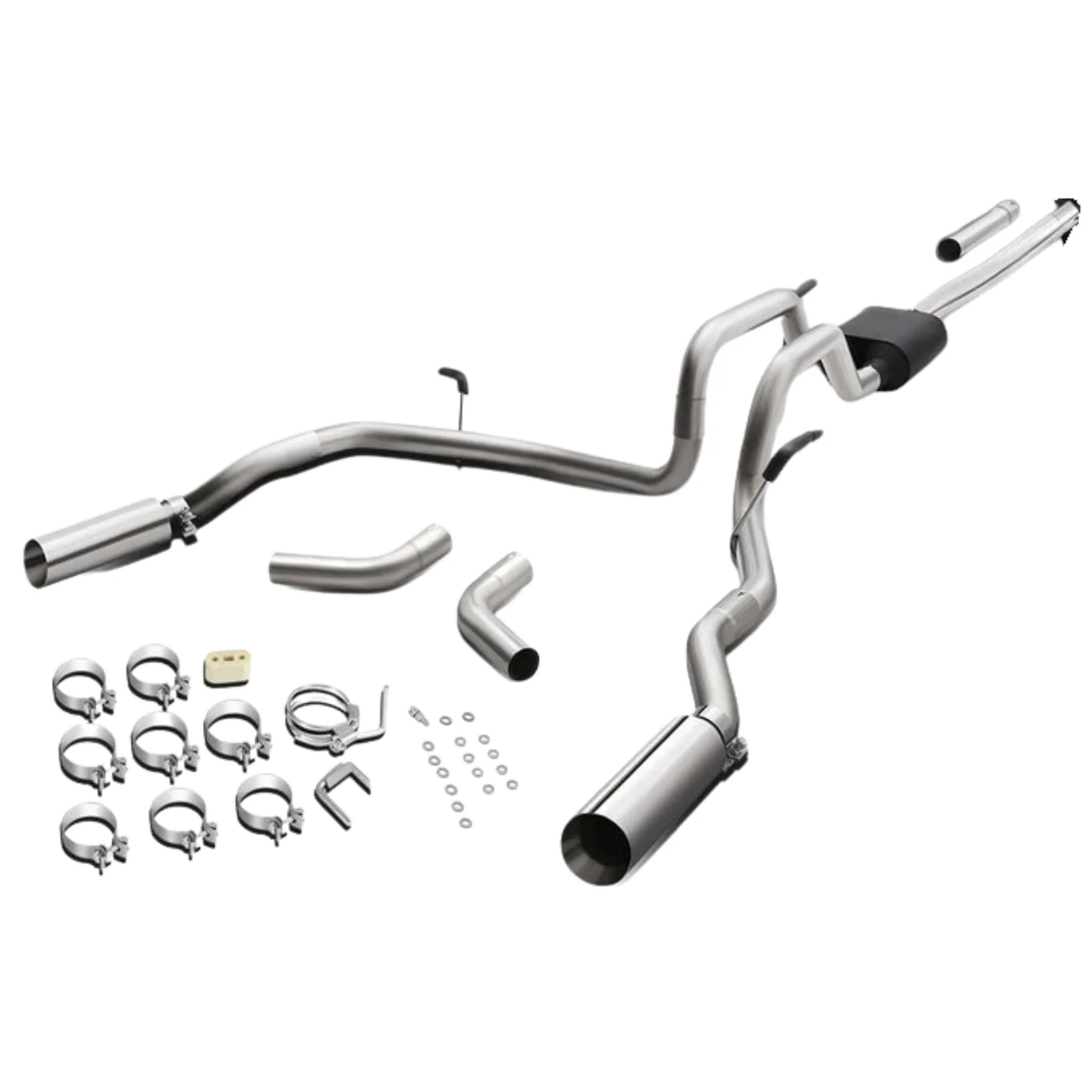 DNA Exhaust for Lincoln Mark LT 4.6L / 5.4L (2006-2008) Catback with Double Rolled Wall CBE-UR-001
