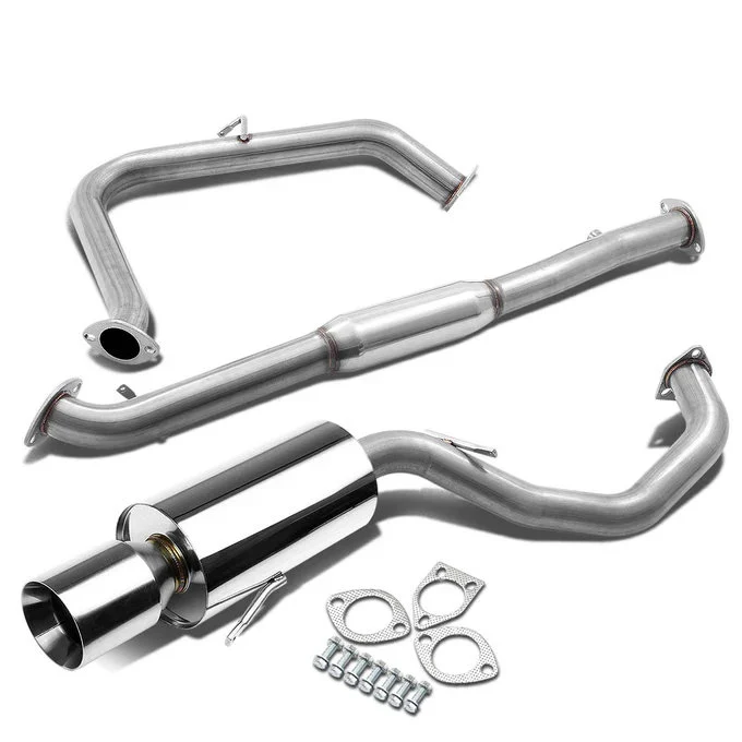 DNA Exhaust for Mitsubishi Eclipse (1995-1999) Catback with Single Wall or Double Rolled Wall - Image 3