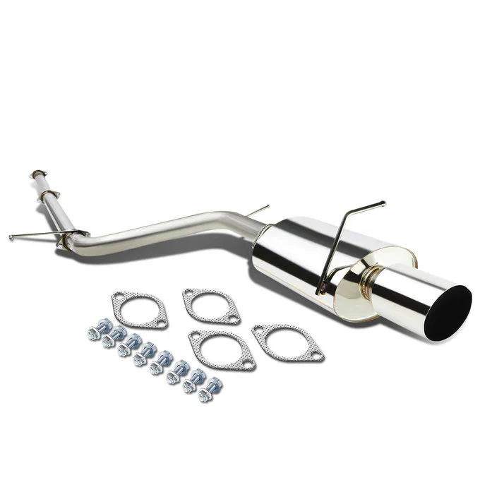 DNA Exhaust for Mitsubishi Eclipse 2.4L (2006-2009) Catback with Single Wall or Double Rolled Wall