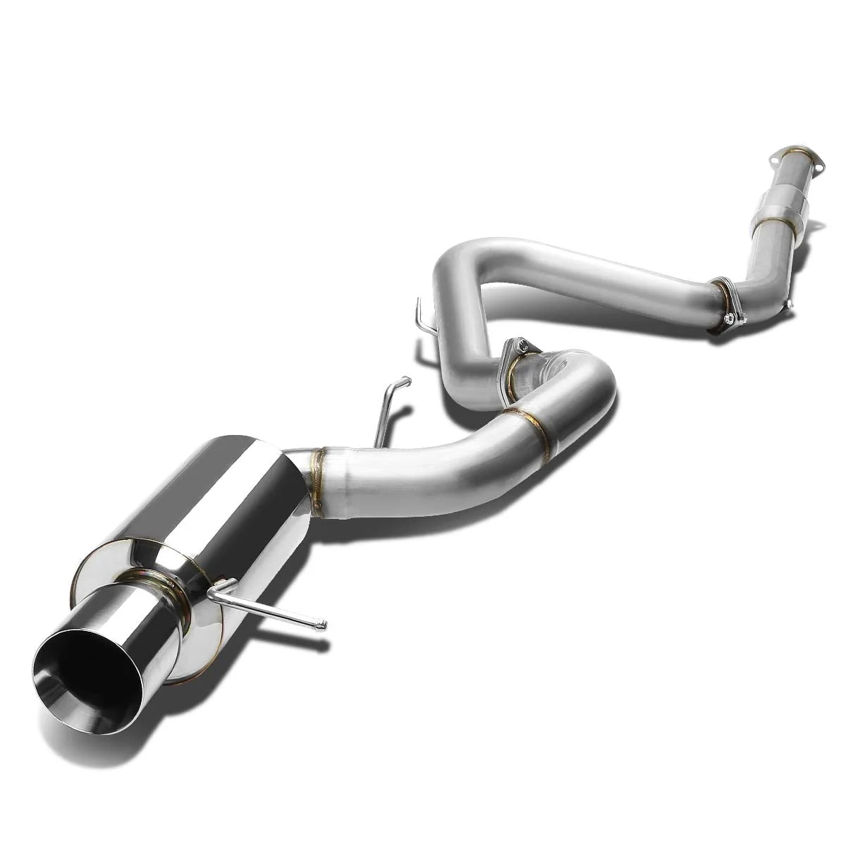 DNA Exhaust for Mitsubishi Eclipse 3G 3.0L 6G72 V6 (2000-2005) Catback with Single Wall or Double Rolled Wall - Image 11