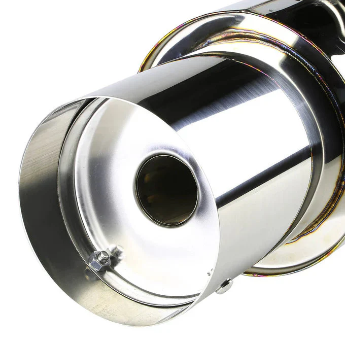 DNA Exhaust for Mitsubishi Eclipse GSX (1989-1994) Catback with 4.5" Single Wall Tip CBE-ME89GSX - Image 2