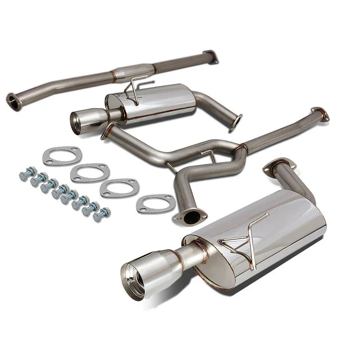 DNA Exhaust for Nissan Maxima (2004-2008) Catback with Single Wall Round or Double Wall Rolled Tips
