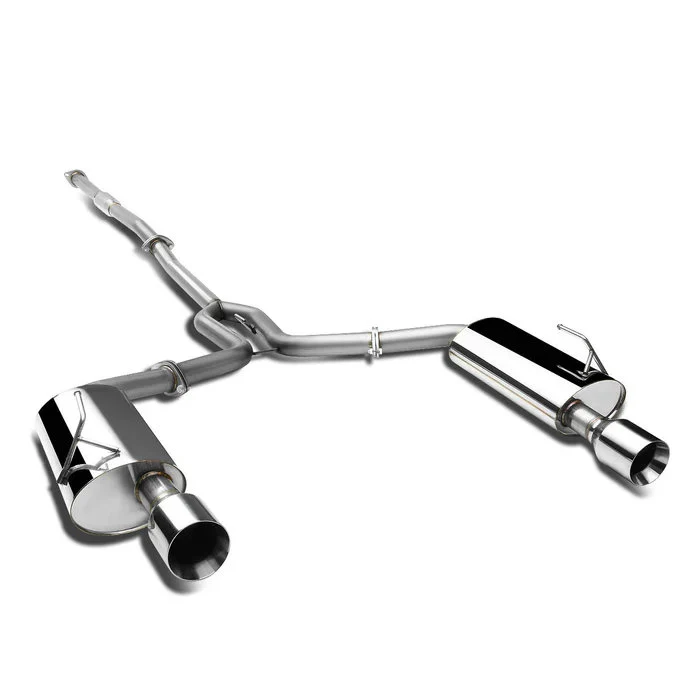 DNA Exhaust for Nissan Maxima (2004-2008) Catback with Single Wall Round or Double Wall Rolled Tips - Image 6