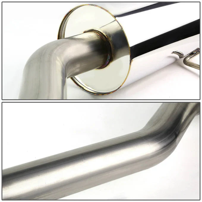 DNA Exhaust for Chevy Cobalt 2.2L (2005-2010) Catback with 3.50" Single Wall Round or Double Wall Rolled Tip - Image 2