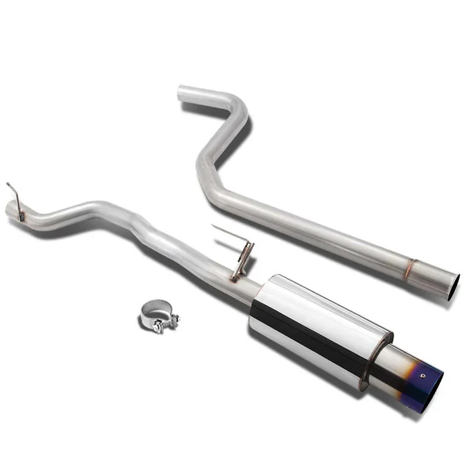 DNA Exhaust for Chevy Cavalier 2.2L (1995-2003) Catback with Burnt Single Wall Rolled Tip - Image 3