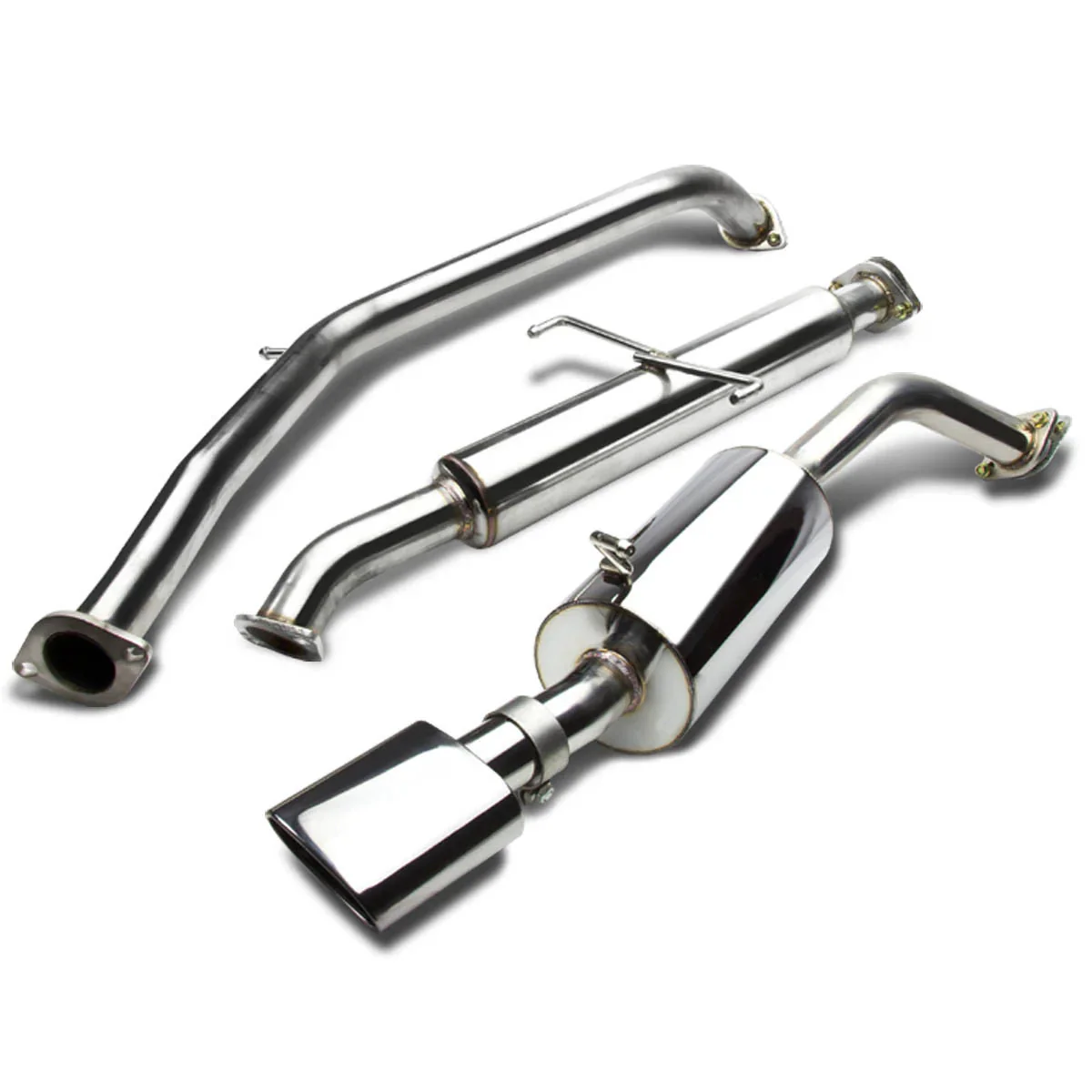 DNA Exhaust for Scion xB 2.4L (2008–2011) Catback with Single Oval Rolled Tip