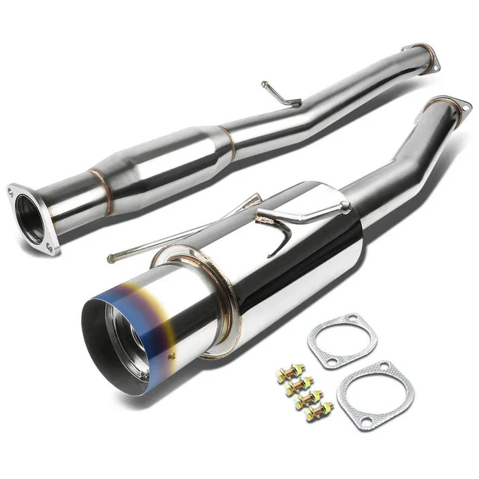 DNA Exhaust for Subaru WRX / WRX STI (2002-2007) Catback with 4" Single Wall Round Tips or EOM Style - Image 12
