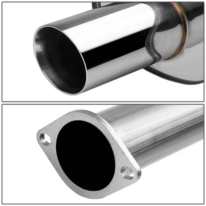 DNA Exhaust for Subaru WRX / WRX STI (2002-2007) Catback with 4" Single Wall Round Tips or EOM Style - Image 9
