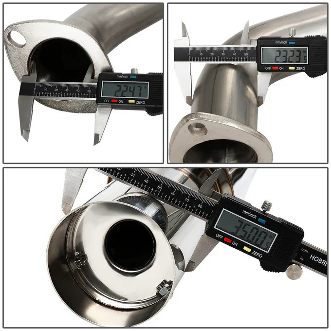 DNA Exhaust for Toyota Corolla AE86 (1985-1987) Catback with Single Wall Tip CBE-TCAE86 - Image 4