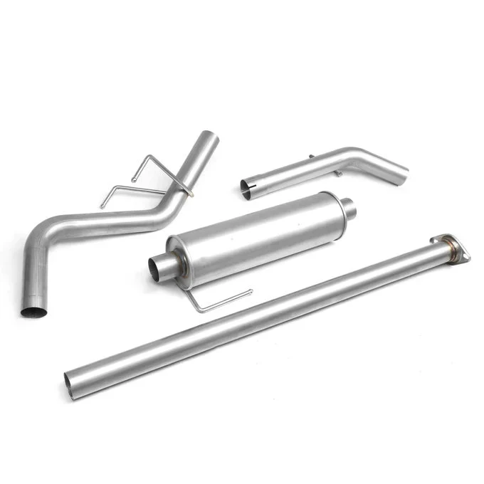 DNA Exhaust for Toyota Tacoma 4.0L (2005-2015) Catback with Louvered Core Muffler - Image 5