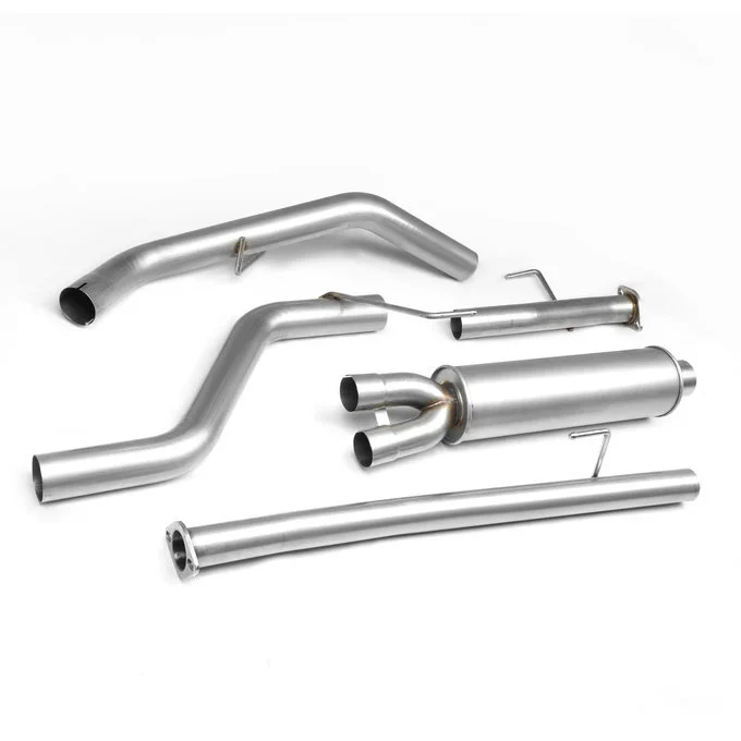DNA Exhaust for Toyota Tundra 4.6L / 5.7L V8 (2009-2019) Catback with Louvered Core Muffler - Image 2