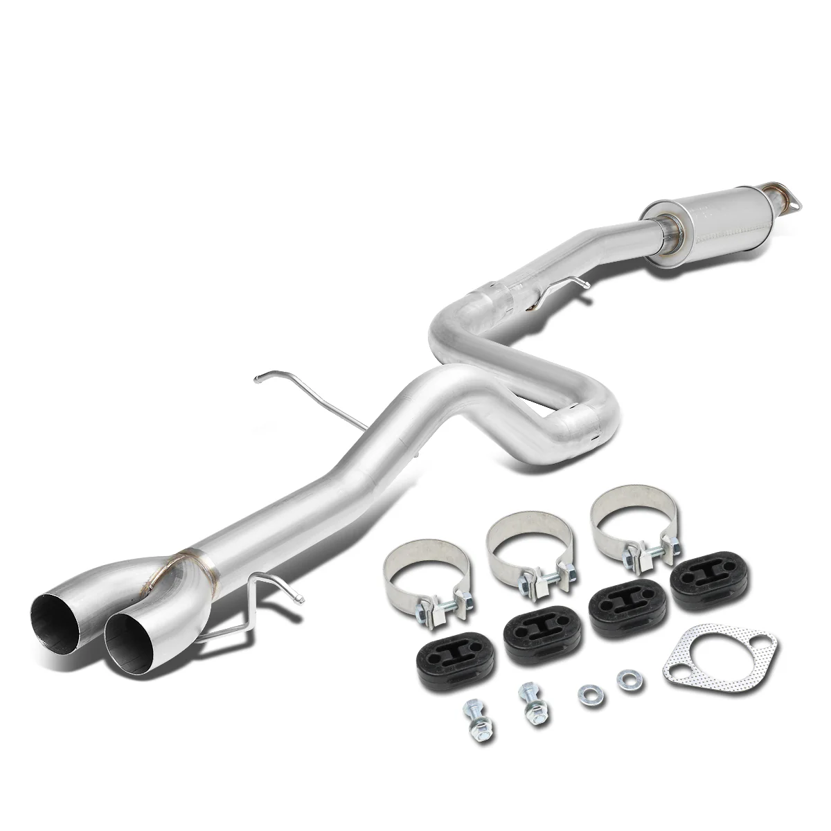 DNA Exhaust Ford Fiesta ST 1.6L (2014–2017) Catback w/o Muffler Tips