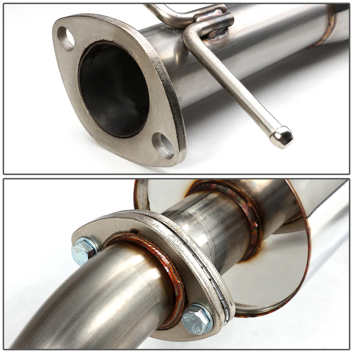 DNA Exhaust Ford Focus Hatchback 2.0L (2000-2004) Catback w/ Polished or Burnt Tip - Image 6
