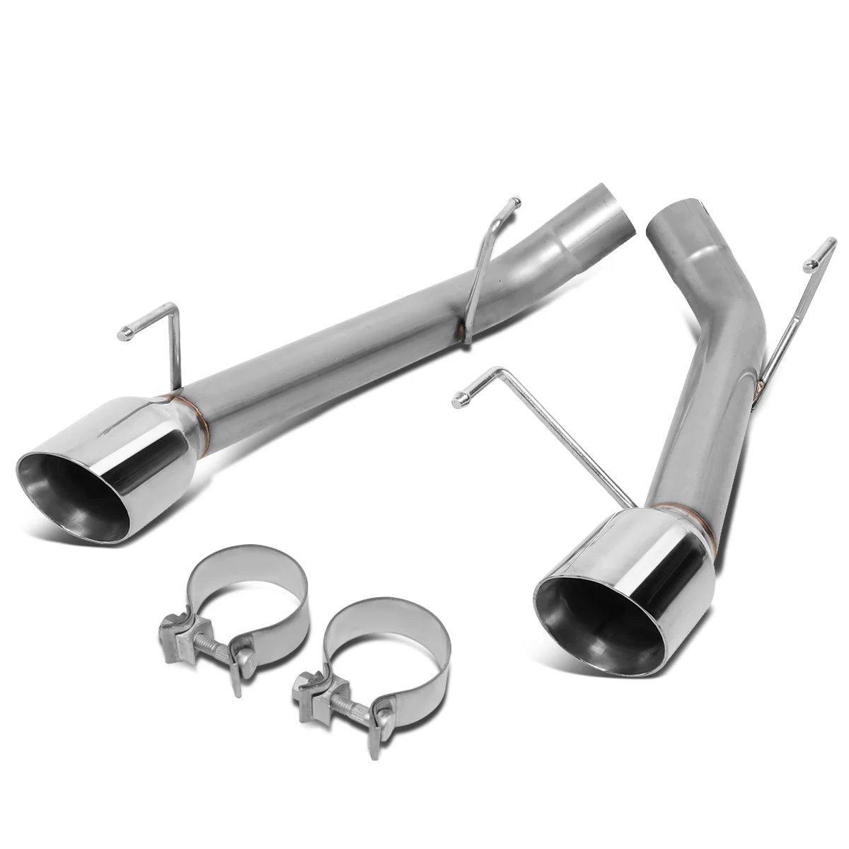 DNA Exhaust Ford Mustang S197 4.6L (05-10) 5.4L V8 (07-10) Axleback w/ 4 in. Double Walled Round Diagonal Cut Tip