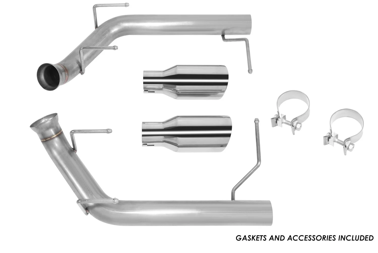 DNA Exhaust Ford Mustang S197 3.7L V6 / 5.0L V8 / 5.4L Supercharged V8 (11-14) Axleback w/ 4 in. Double Walled Round Diagonal Cut Tip - Image 13