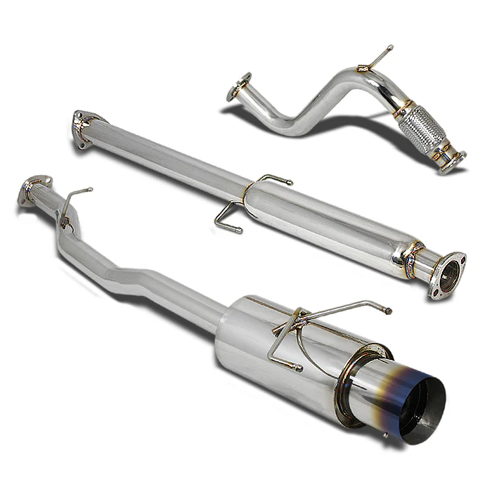 DNA Exhaust Honda Accord 2.2L (1994-1997) Catback w/ Single Wall Rolled or Double Wall Rolled Tip - Image 2