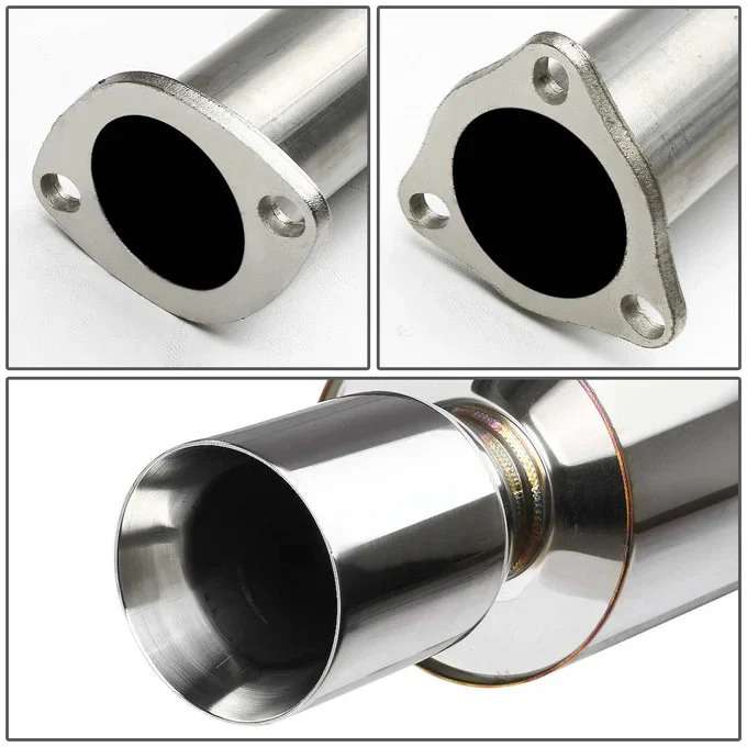 DNA Exhaust Honda Accord 2.2L (1994-1997) Catback w/ Single Wall Rolled or Double Wall Rolled Tip - Image 9