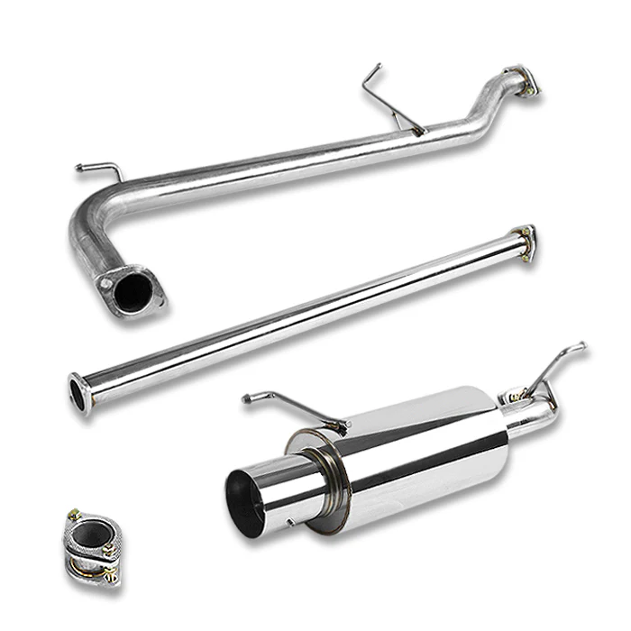 DNA Exhaust Honda Accord 2.3L (1998-2002) Catback w/ Single or Double Wall Rolled N1 Muffler Tip