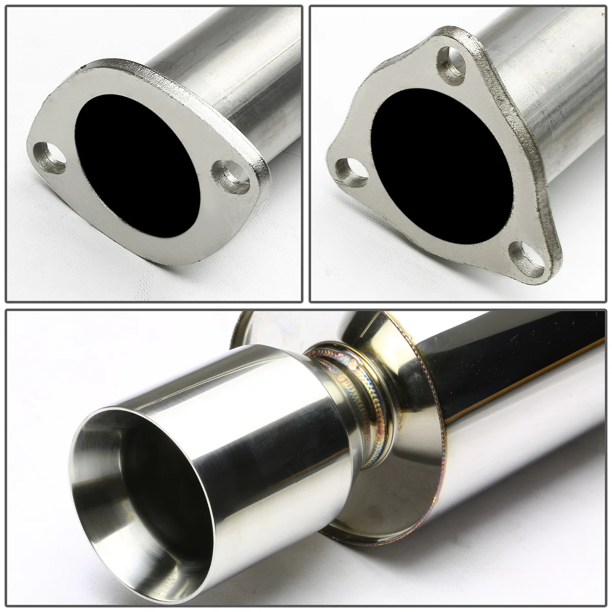 DNA Exhaust Honda Accord 2.3L (1998-2002) Catback w/ Single or Double Wall Rolled N1 Muffler Tip - Image 10