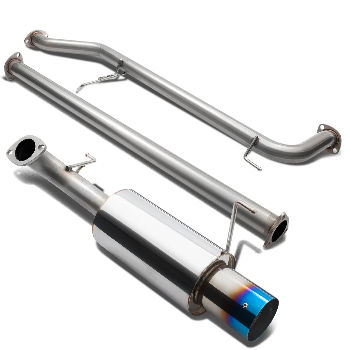 DNA Exhaust Honda Accord 2.3L (1998-2002) Catback w/ Single or Double Wall Rolled N1 Muffler Tip - Image 3