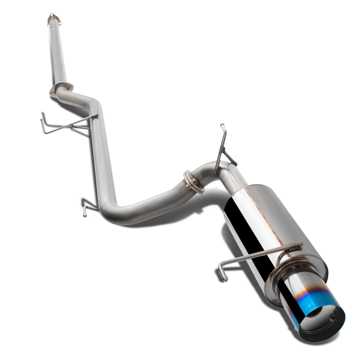 DNA Exhaust Honda Accord 2.3L (1998-2002) Catback w/ Single or Double Wall Rolled N1 Muffler Tip - Image 4
