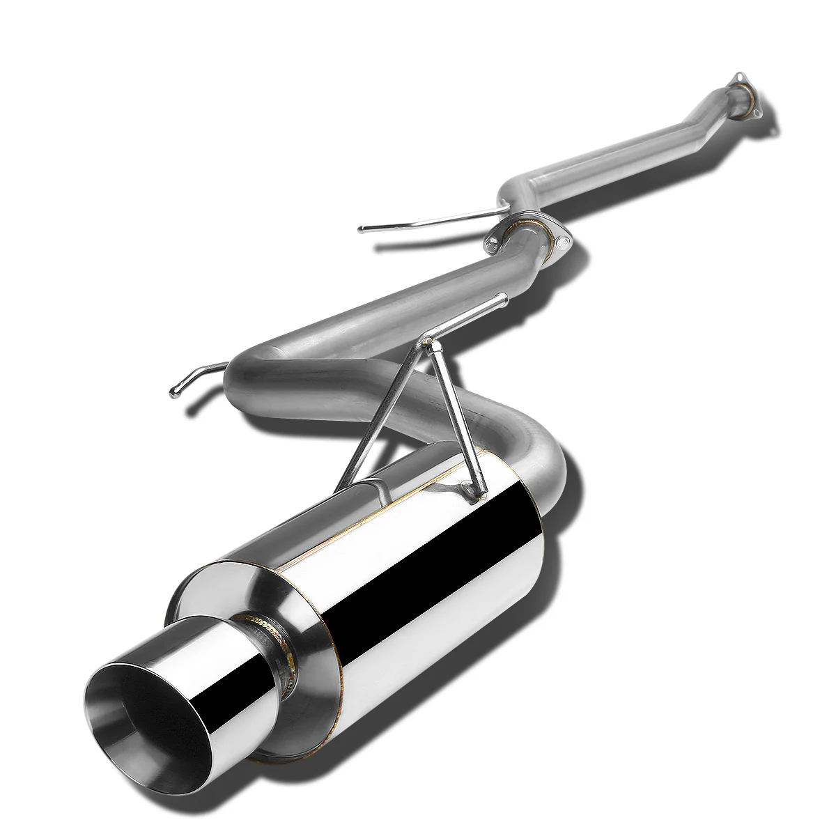 DNA Exhaust Honda Accord Coupe 2.4 (03-06) Catback w/ Single or Double Walled Rolled N1 Muffler Tip - Image 10
