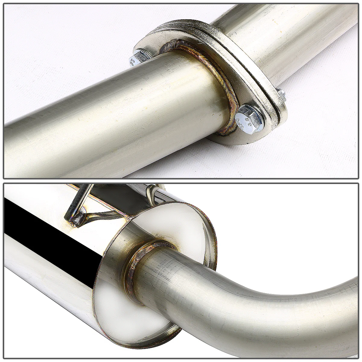 DNA Exhaust Honda Accord Coupe 2.4 (03-06) Catback w/ Single or Double Walled Rolled N1 Muffler Tip - Image 12