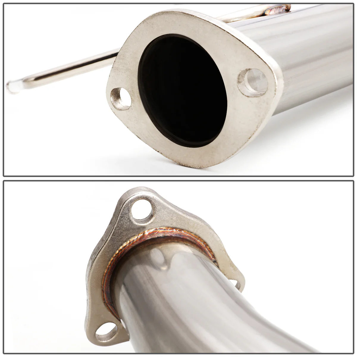 DNA Exhaust Honda Accord Coupe 2.4 (03-06) Catback w/ Single or Double Walled Rolled N1 Muffler Tip - Image 5