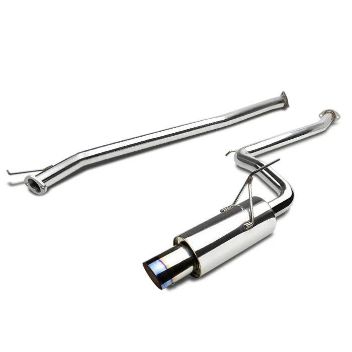 DNA Exhaust Honda Accord Coupe 2.4 (03-06) Catback w/ Single or Double Walled Rolled N1 Muffler Tip - Image 7