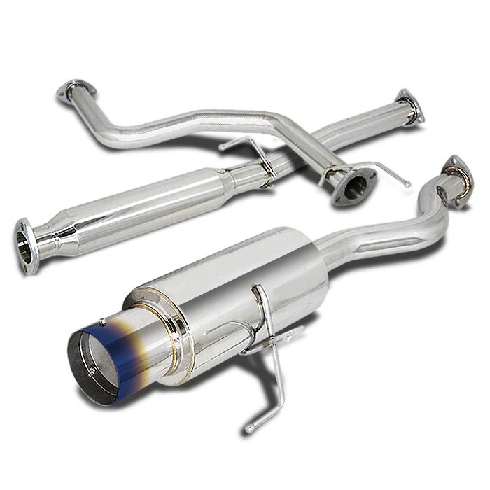 DNA Exhaust Honda Civic EG/EK Hatchback D15 D16 (92-00) Catback w/ Single or Double Wall Rolled Muffler Tip - Image 18