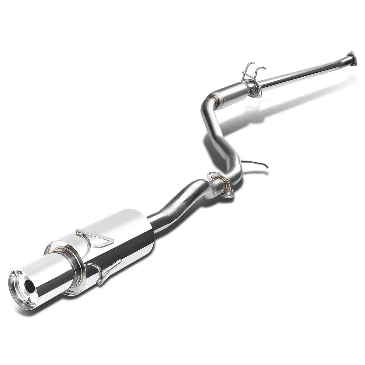 DNA Exhaust Honda Civic EX 1.8L / Civic Si 2.0L (06-08) Catback w/ Polished or Burnt Muffler Tip - Image 3