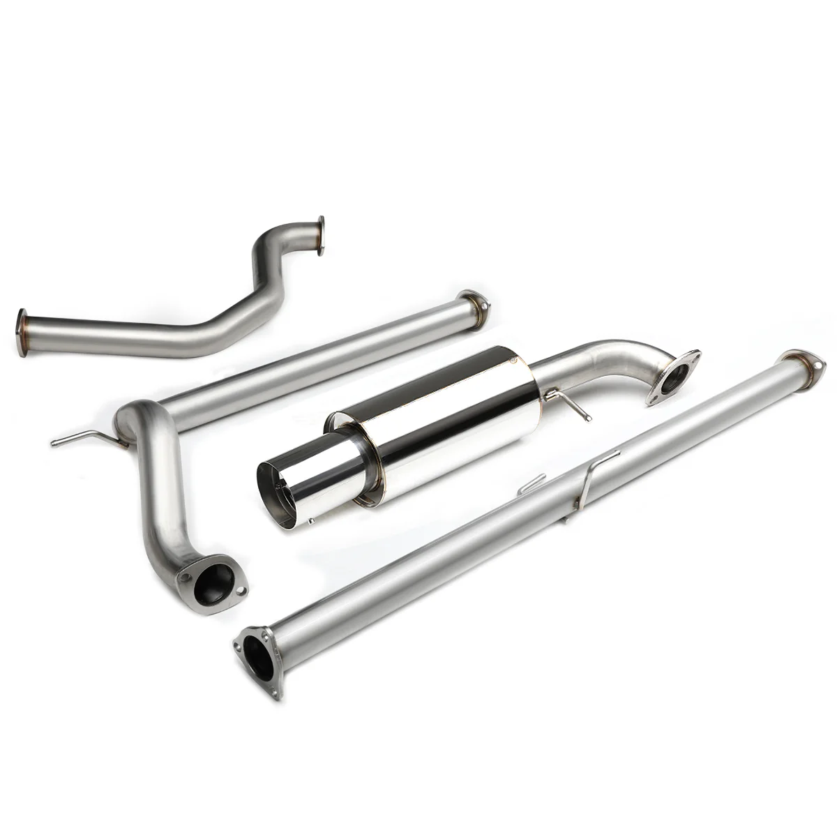 DNA Exhaust for Honda Civic EF (88-91) Catback w/ Single or Double Wall Rolled Muffler Tip - Image 12