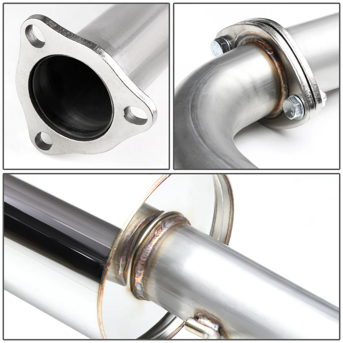 DNA Exhaust for Honda Civic EF (88-91) Catback w/ Single or Double Wall Rolled Muffler Tip - Image 14