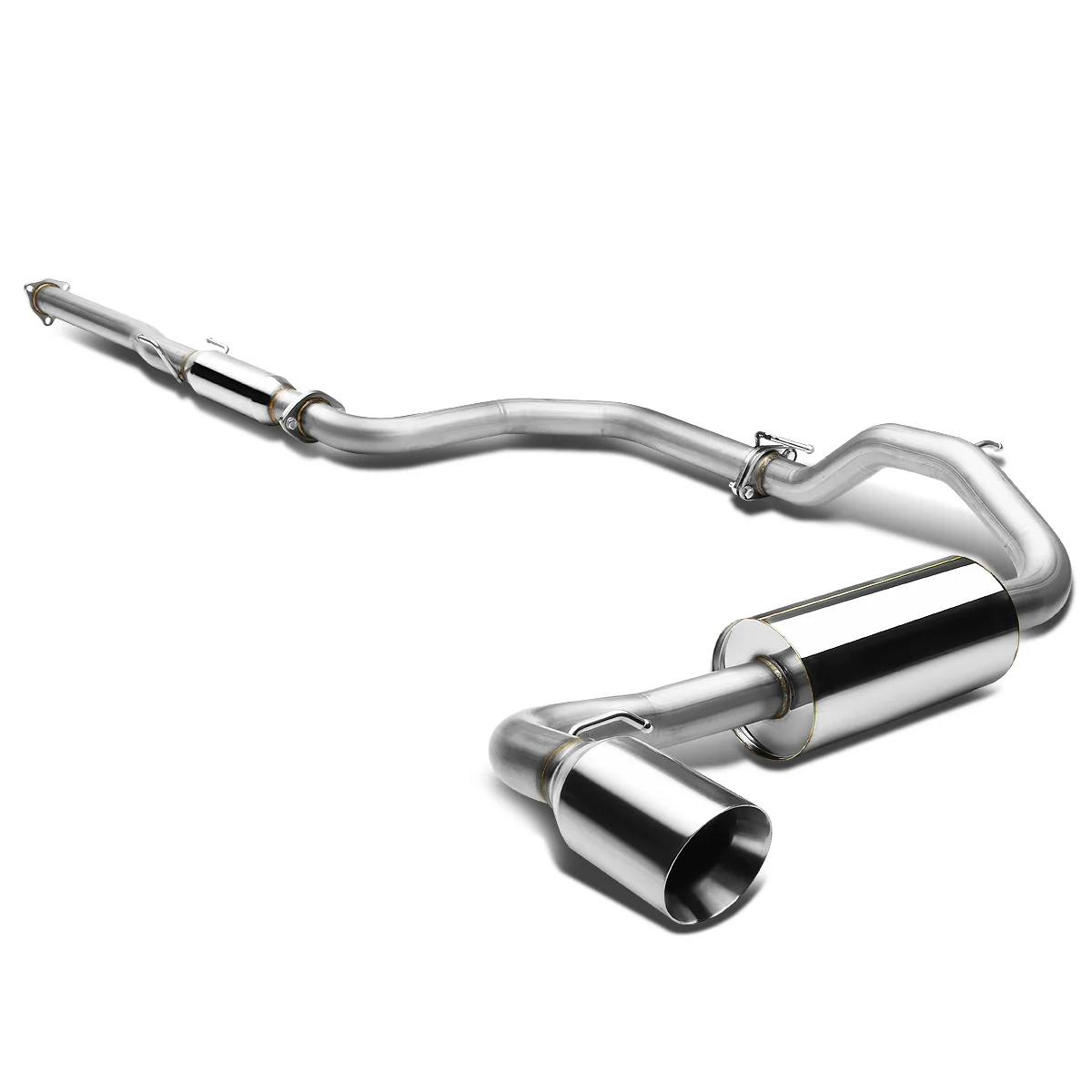 DNA Exhaust Honda CRX 1.5L / 1.6L (1988–1991) Catback w/ Single or Double Wall Rolled Muffler Tip - Image 5