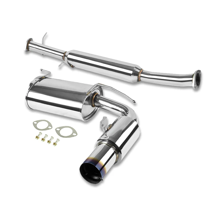 DNA Exhaust Mazda Miata NA 1.6L / 1.8L (1990–1997) Catback - Single Wall Round or Double Wall Rolled Tip - Image 2