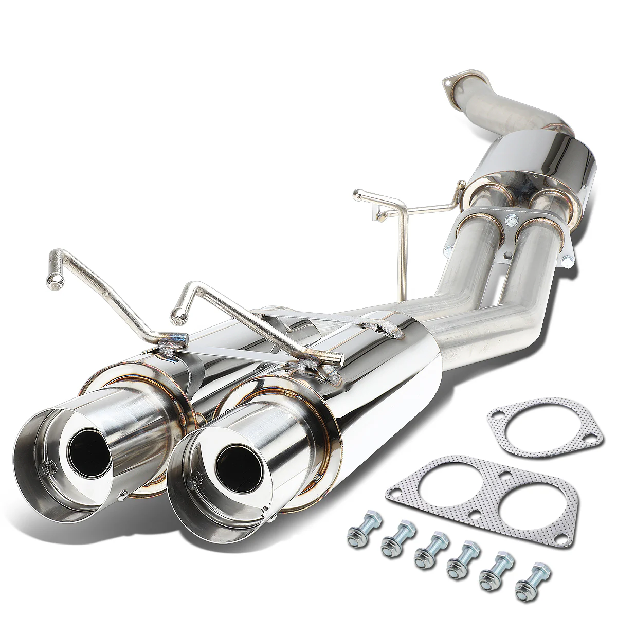 DNA Exhaust Nissan 240SX S13 / S14 2.4L (1989–1998) Catback w/ Single or Dual Tip