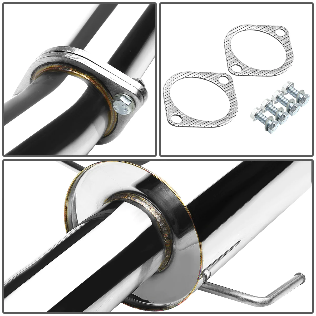DNA Exhaust Nissan 240SX S13 / S14 2.4L (1989–1998) Catback w/ Single or Dual Tip - Image 19