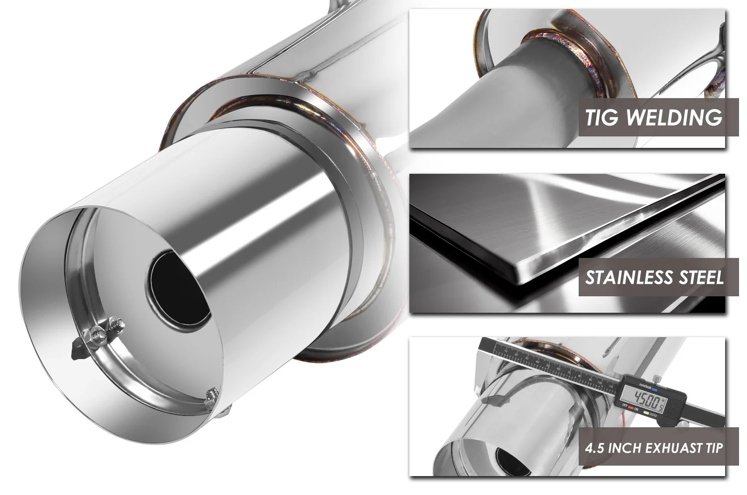 DNA Exhaust Nissan 240SX S13 / S14 2.4L (1989–1998) Catback w/ Single or Dual Tip - Image 21