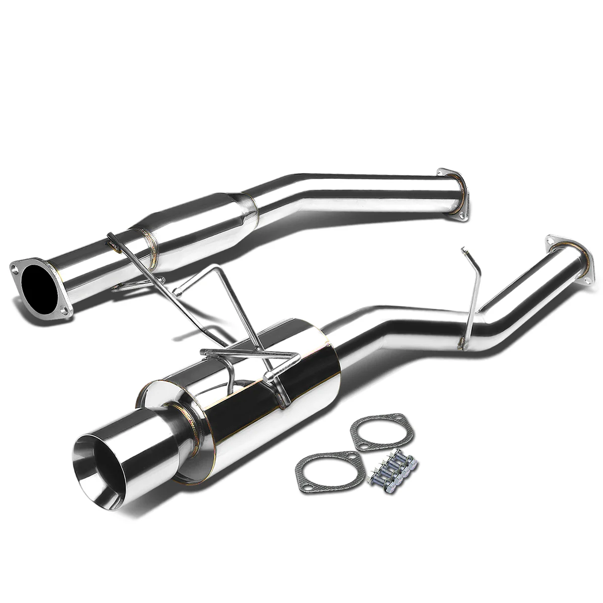 DNA Exhaust Nissan 240SX S13 / S14 2.4L (1989–1998) Catback w/ Single or Dual Tip - Image 7