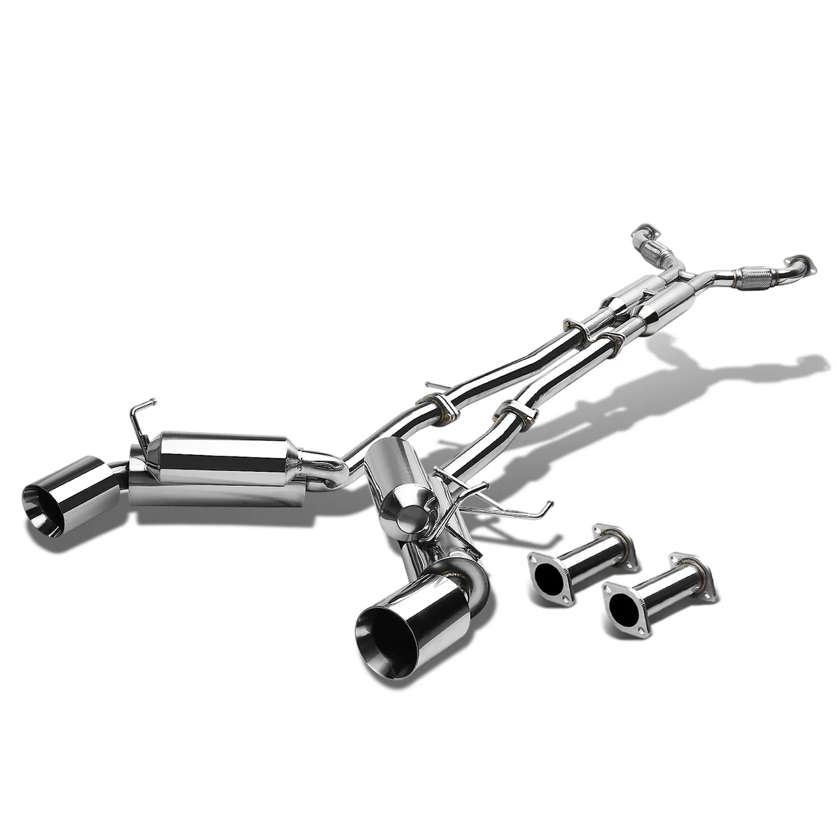 DNA Exhaust Nissan 350Z / Infiniti G35 Coupe (03-09) Catback w/ Polished or Burnt Blue Muffler Tips - Image 3