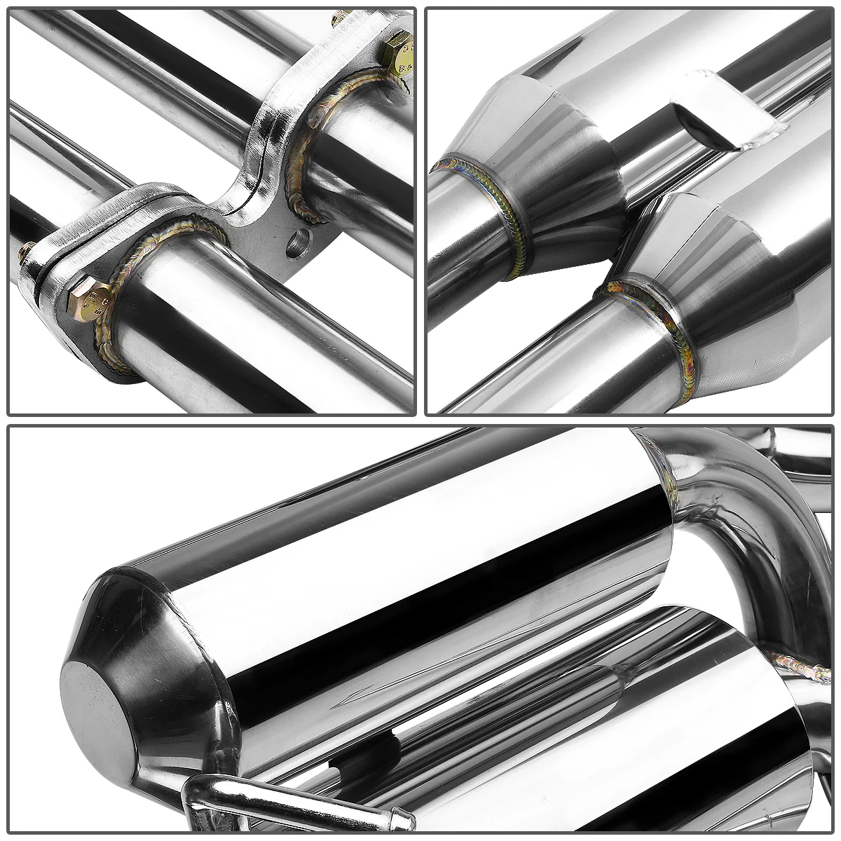 DNA Exhaust Nissan 370Z 3.7L V6 (09-20) Catback w/ Polished or Titanium Blue Burnt Tips - Image 11