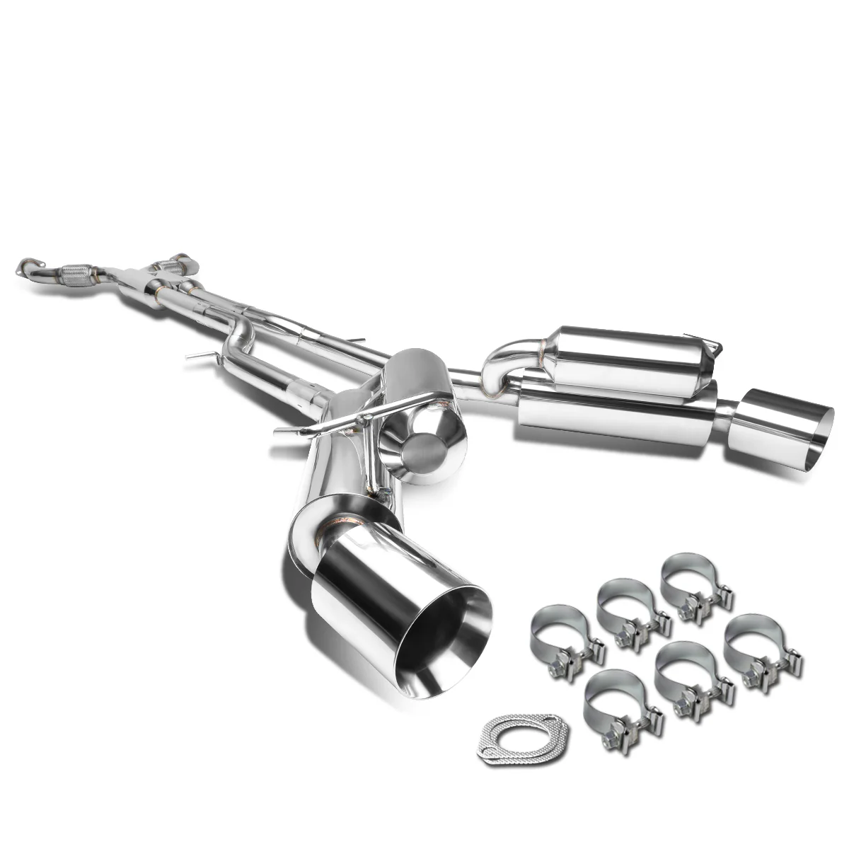 DNA Exhaust Nissan 370Z 3.7L V6 (09-20) Catback w/ Polished or Titanium Blue Burnt Tips - Image 14