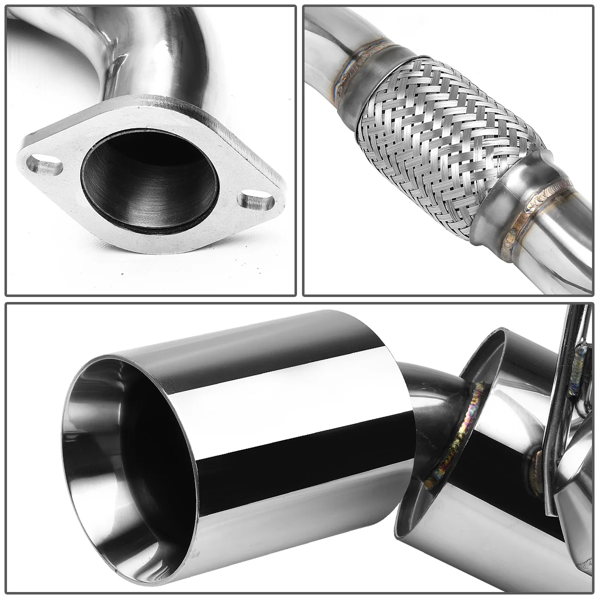 DNA Exhaust Nissan 370Z 3.7L V6 (09-20) Catback w/ Polished or Titanium Blue Burnt Tips - Image 16