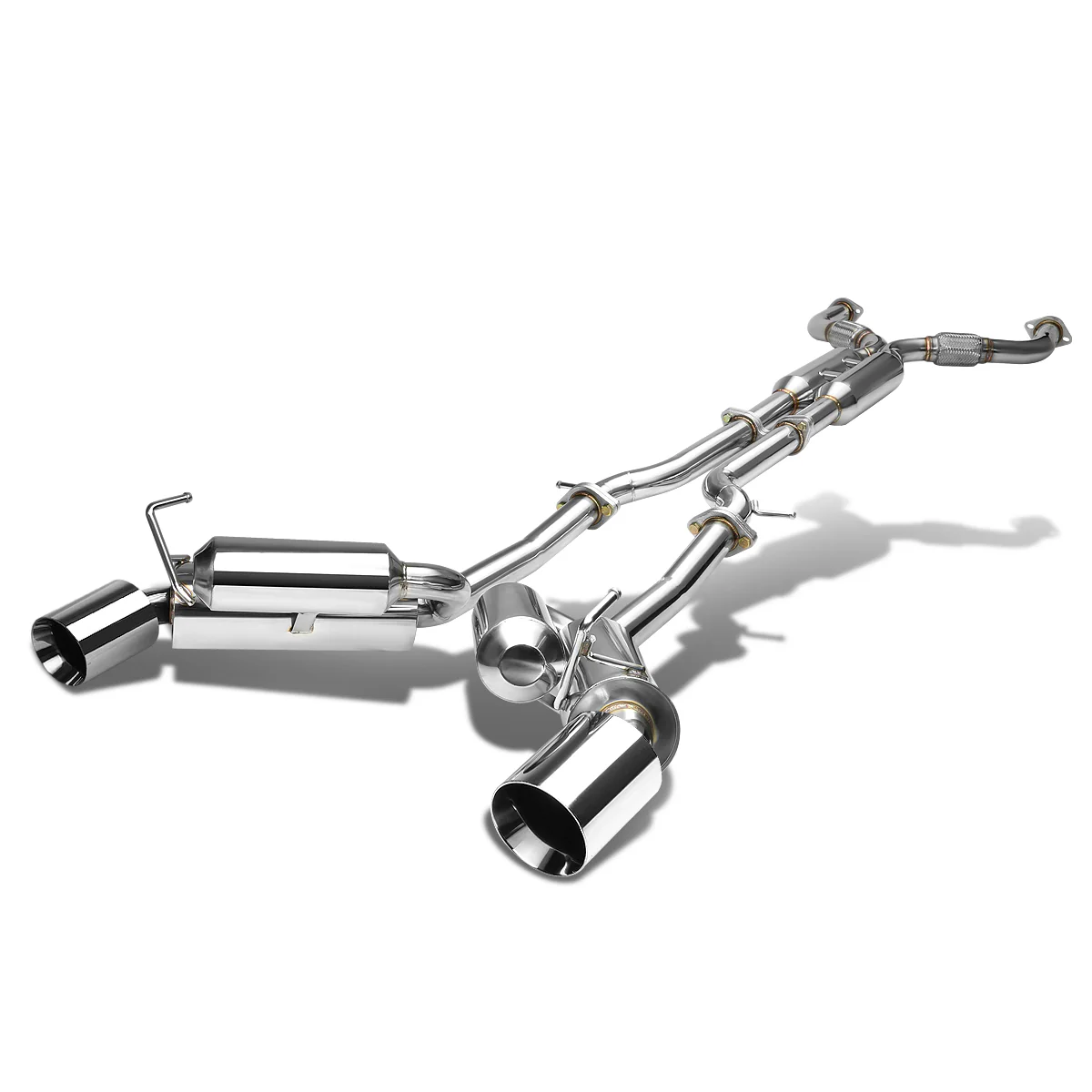 DNA Exhaust Nissan 370Z 3.7L V6 (09-20) Catback w/ Polished or Titanium Blue Burnt Tips - Image 9