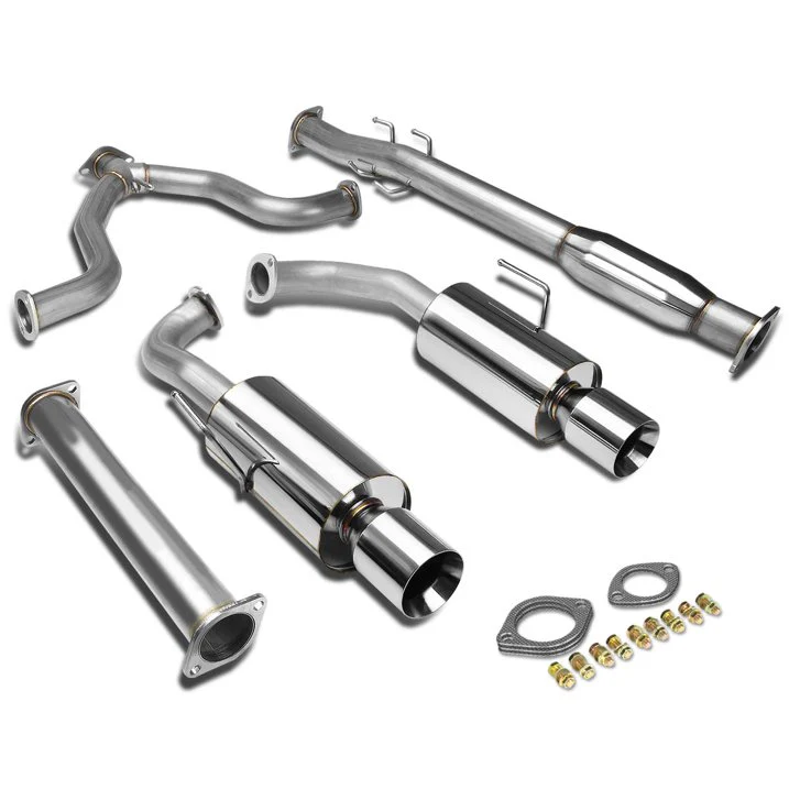 DNA Exhaust for Nissan Altima 3.5L V6 (2007–2012) Catback with 4" Single Wall Round or Double Wall Rolled Tip - Image 8
