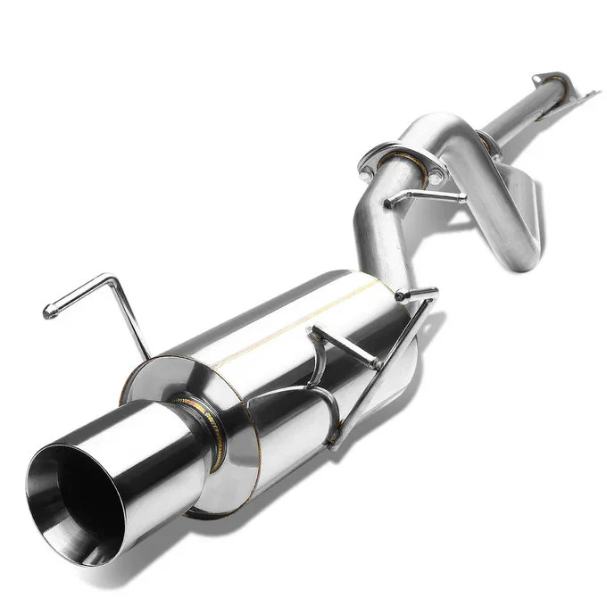 DNA Exhaust Nissan Sentra SE-R / SE-R Spec V 2.5L (02–06) Catback w/ 4" Single Wall Round or Double Wall Rolled Tip - Image 10