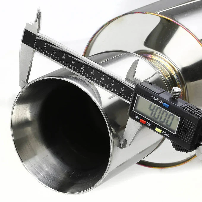 DNA Exhaust Nissan Sentra SE-R / SE-R Spec V 2.5L (02–06) Catback w/ 4" Single Wall Round or Double Wall Rolled Tip - Image 12