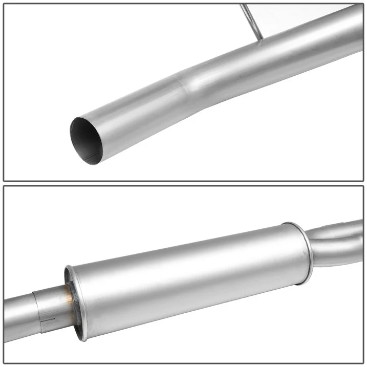 DNA Exhaust for Nissan Titan (2007-2015) Catback with 3" OD Stainless Steel Main Piping - Image 3
